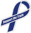 Support the Truth ribbon magnets
